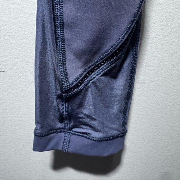 Lululemon Sculpt It Tight Leggings Greyvy High Rise Full Length Size 6 - Picture 9 of 14